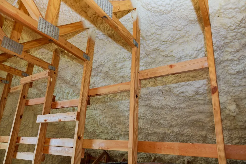 New Construction Insulation application view