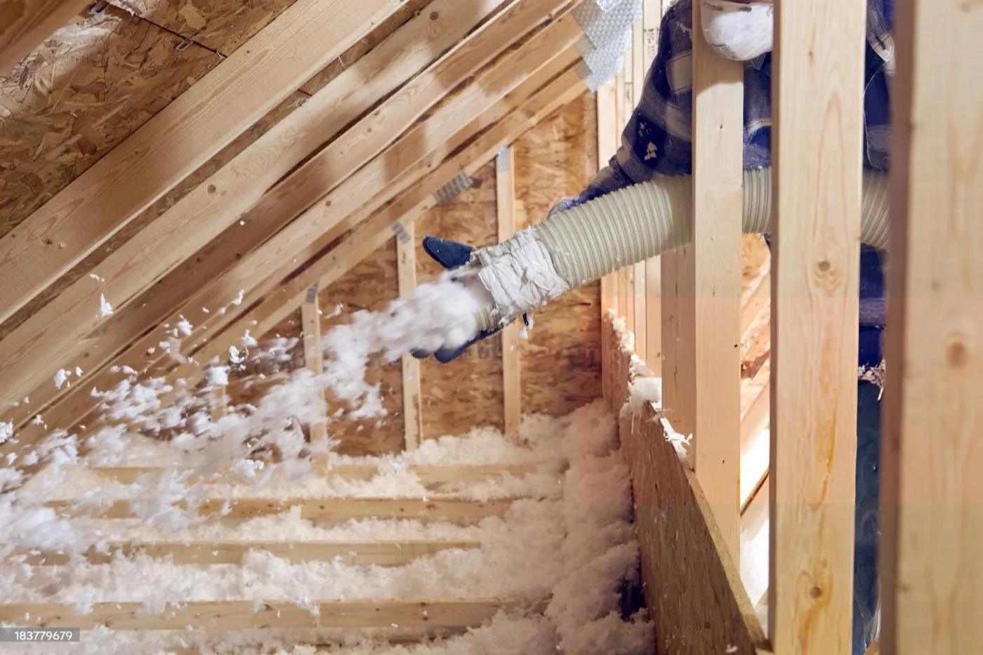 Blown-In Insulation example