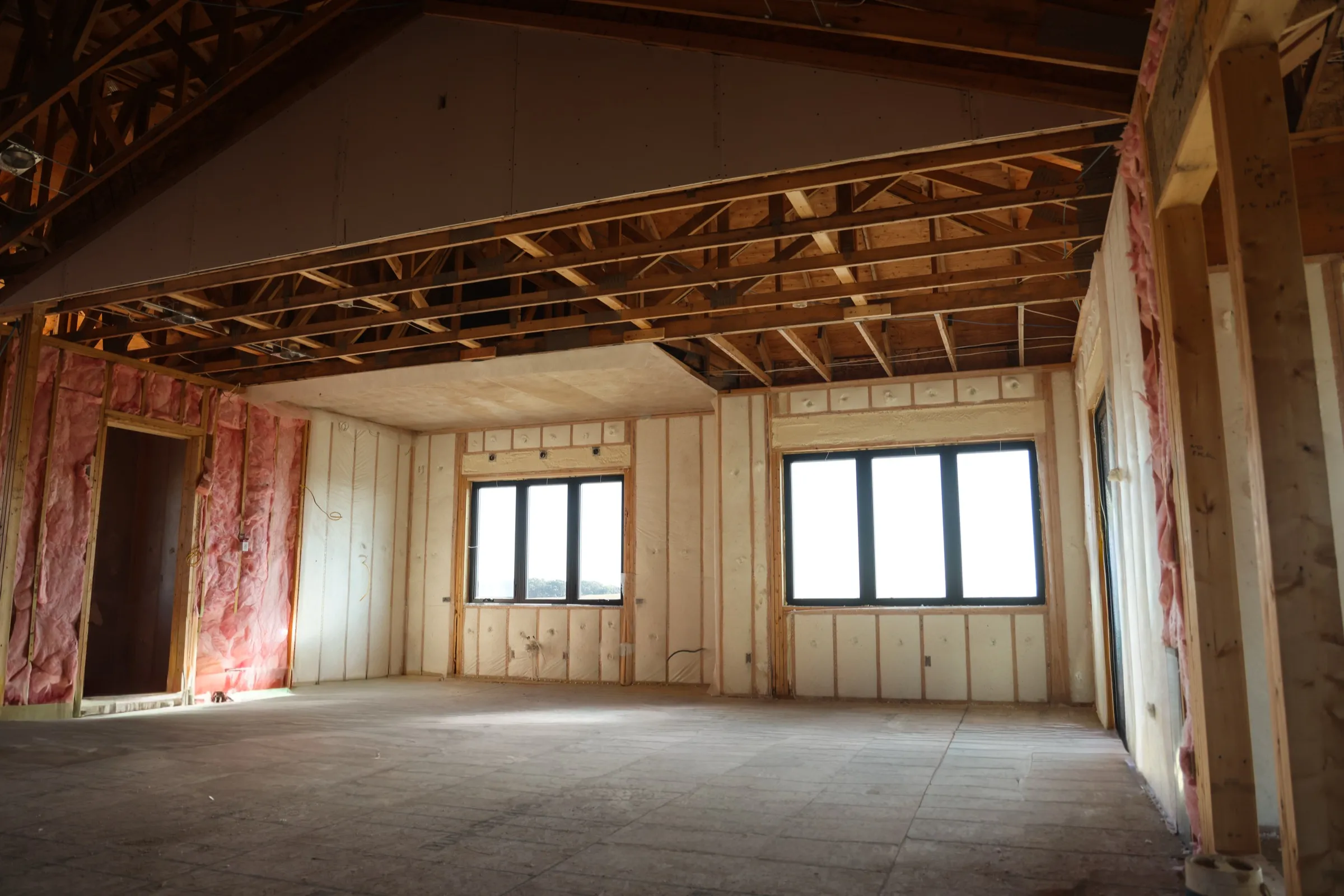 Spray Foam Insulation insulation view